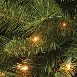 Sale 6 ft. Pre-Lit Winchester Pine Tree with Clear Lights Full|Pre-Lit