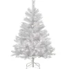 Clearance 4.5 ft. Pre-Lit Winchester White Pine Tree with Clear Lights Full|Pre-Lit