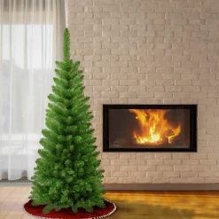 Best 4.5 ft. Rowan Pencil Slim Tree Slim|Unlit