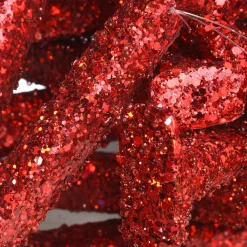 New 6 ft. Valentine's Banner Decorated with Red Glitter Decorations