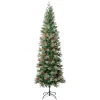 Sale 7.5 ft. Virginia Pine Mixed Feel Real Slim Tree Slim|Pre-Lit