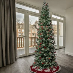 Sale 7.5 ft. Virginia Pine Mixed Feel Real Slim Tree Slim|Pre-Lit
