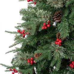 Online 6 ft. Virginia Pine Mixed Tree Full|Pre-Lit