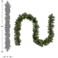 Clearance 9 ft. Winchester Pine Garland 7-10 Feet Christmas Garlands