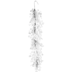 Discount 4 ft. Winter Frost White Garland 3-6 Feet Christmas Garlands