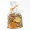 Sale 6 in. 250 Gram Mixed Potpourri- Citrus, Sliced Red and Green Apples, Red Chiles, and Eucalyptus Leaves Decorative Accents
