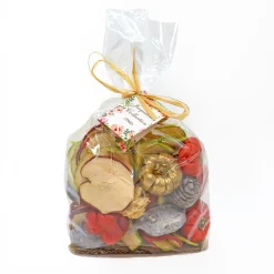 Best 6 in. 250 Gram Mixed Potpourri- Sliced Apples and White Washed Cones Decorative Accents