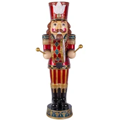 Online 58 in. Animated Nutcracker with Multicolor Lights and Music Decorative Accents