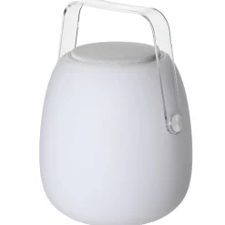 Outlet 12 in. Big Belly Speaker with Color Changing LED Lights Decorative Accents