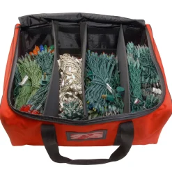 Clearance 20 in. Christmas Light String Storage Bag Tree Storage