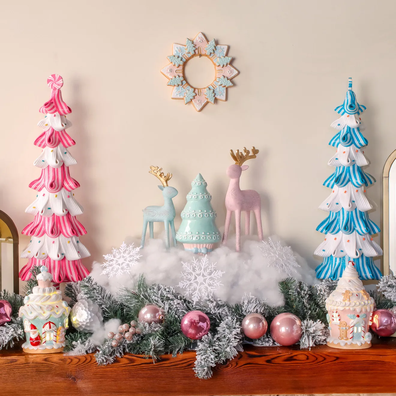 New 8.5 in. Christmas Tree Decor Decorative Accents