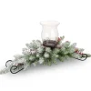 Hot 30 in. Dunhill Fir Centerpiece and Candle Holder Centerpieces