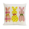 Outlet 16 in. Easter Bunny Trio Decorative Pillow Pillows & Throws