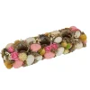 Outlet 16 in. Easter Candleholder Table Decoration Decorated with Pastel Eggs and Flower Blooms Table Decorations