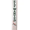 Outlet 47 in. Elf Wanted Wall Sign Decorative Accents