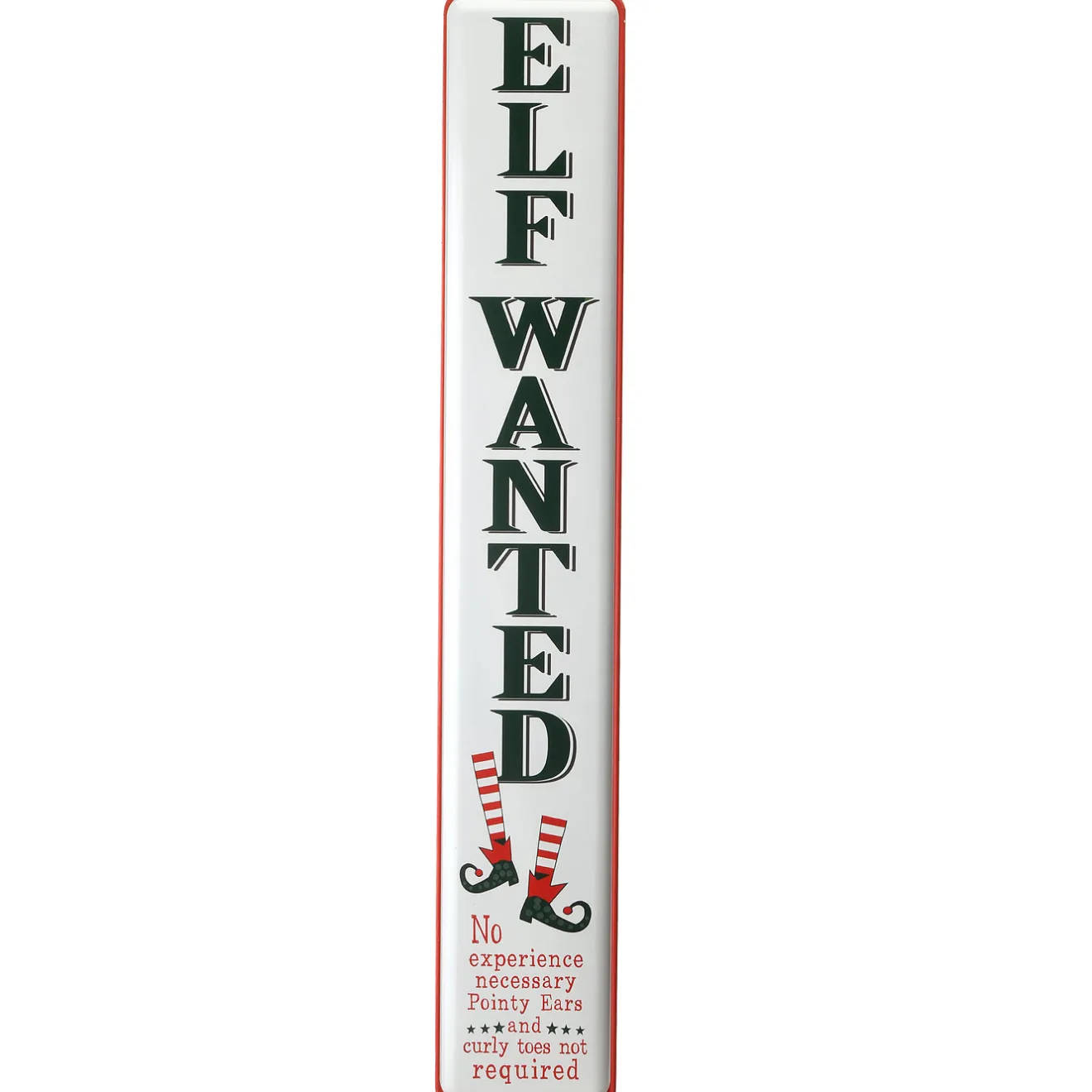 Outlet 47 in. Elf Wanted Wall Sign Decorative Accents