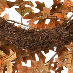 Clearance 24 in. Fall Wreath with Acorns, Oak Leaves Wreaths