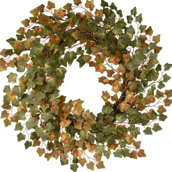Discount 24 in. Fall Wreath with Ivy Wreaths