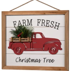 Sale 12.5 in. Farm Fresh Wall Art Decorative Accents