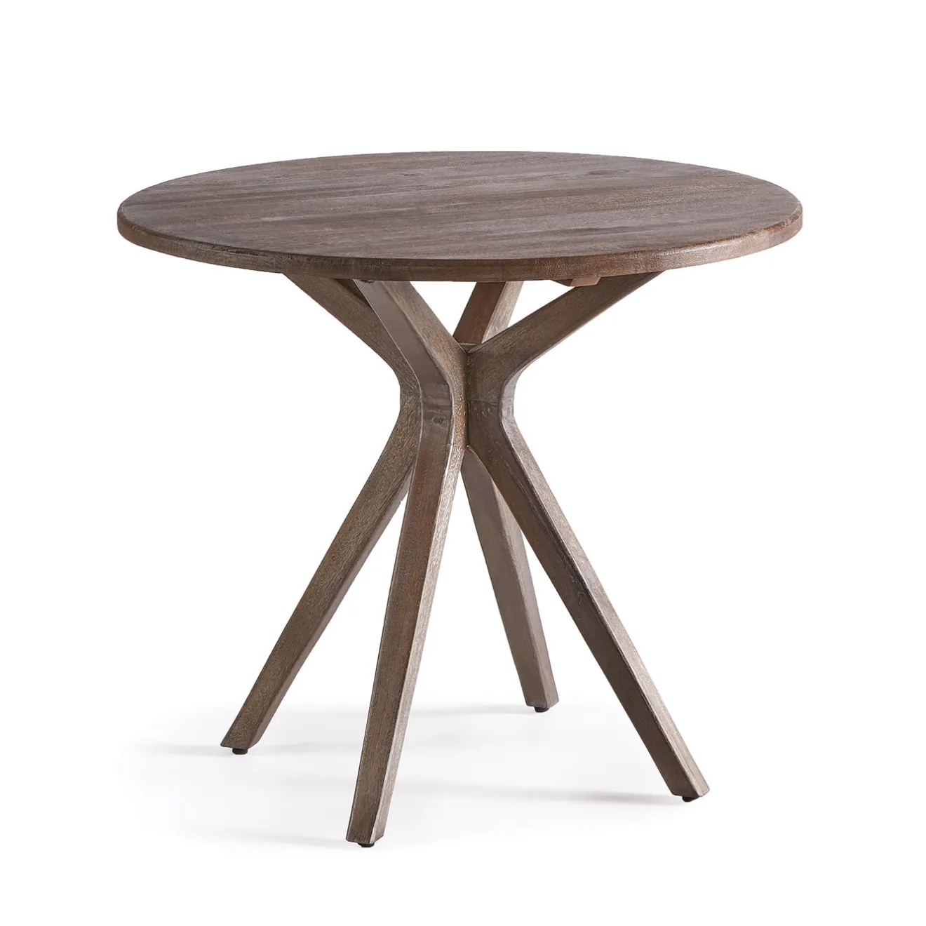 Best 36 in. Graywash Mercier Cafe Table Patio Furniture