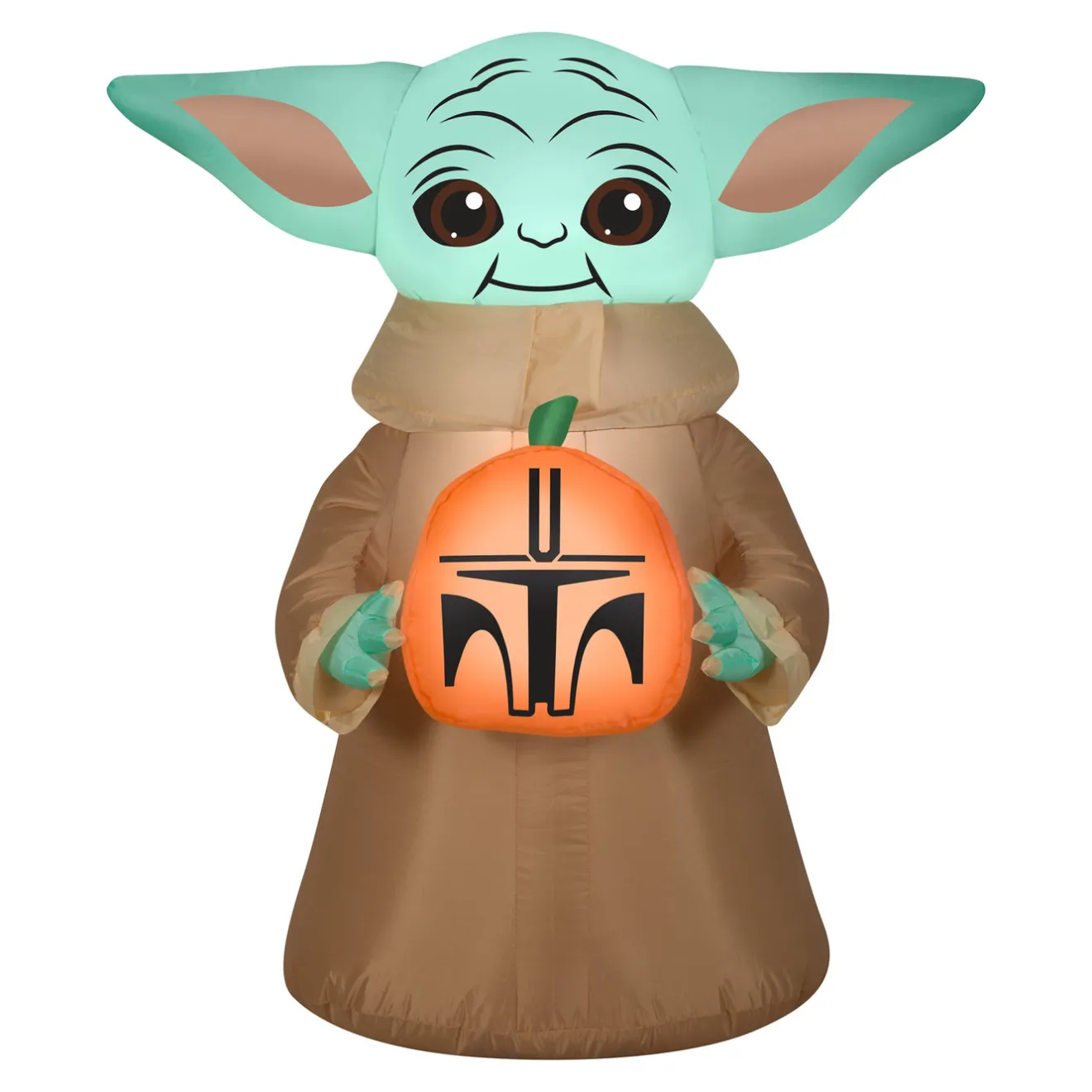 Hot 42 in. Halloween Baby Yoda Inflatable Decoration Inflatable Decorations