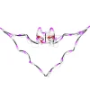 Discount 23 in. Halloween Bat Lighted Sign Decoration with LED Lights Sign Decorations