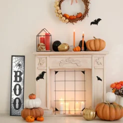 Outlet 42 in. Halloween BOO Hanging Decoration Sign Decorations