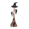 Outlet 48 in. Halloween Broom with Arms & Witch Hat Indoor Decorations