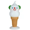 New 14 in. Halloween Creepy Clown I-Scream Cone Tabletop Decoration Indoor Decorations