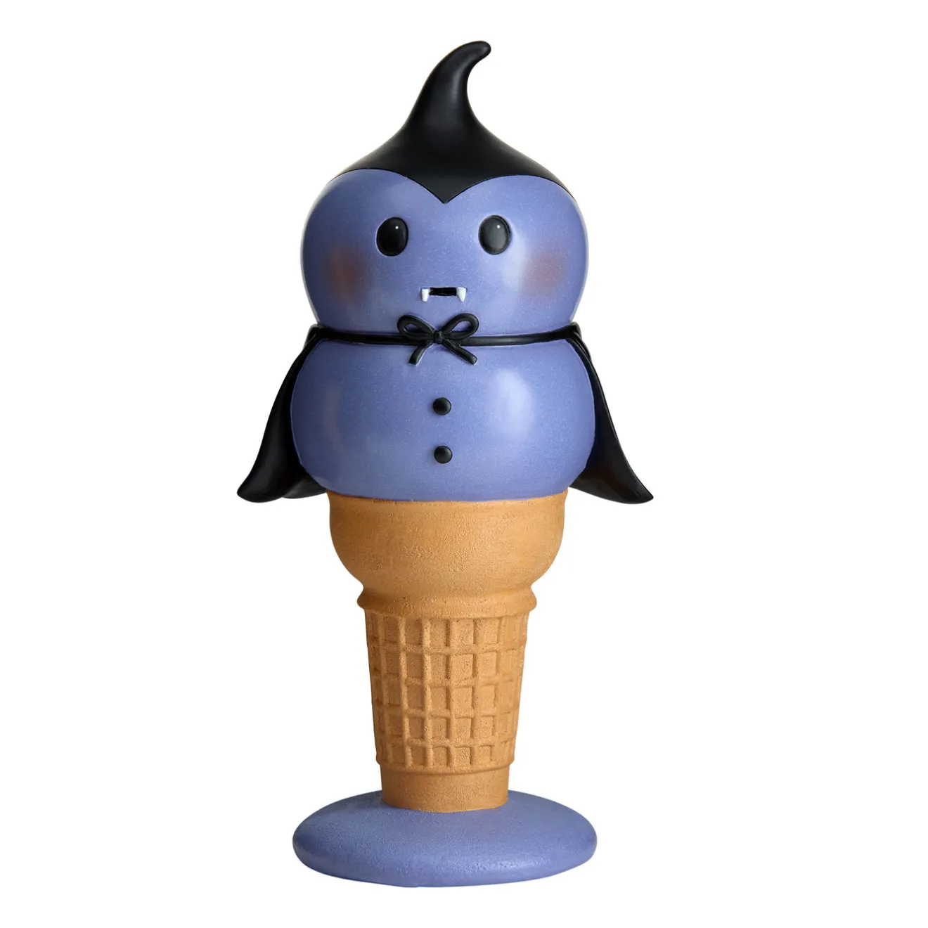 Outlet 14 in. Halloween Dracula I-Scream Cone Tabletop Decoration Indoor Decorations
