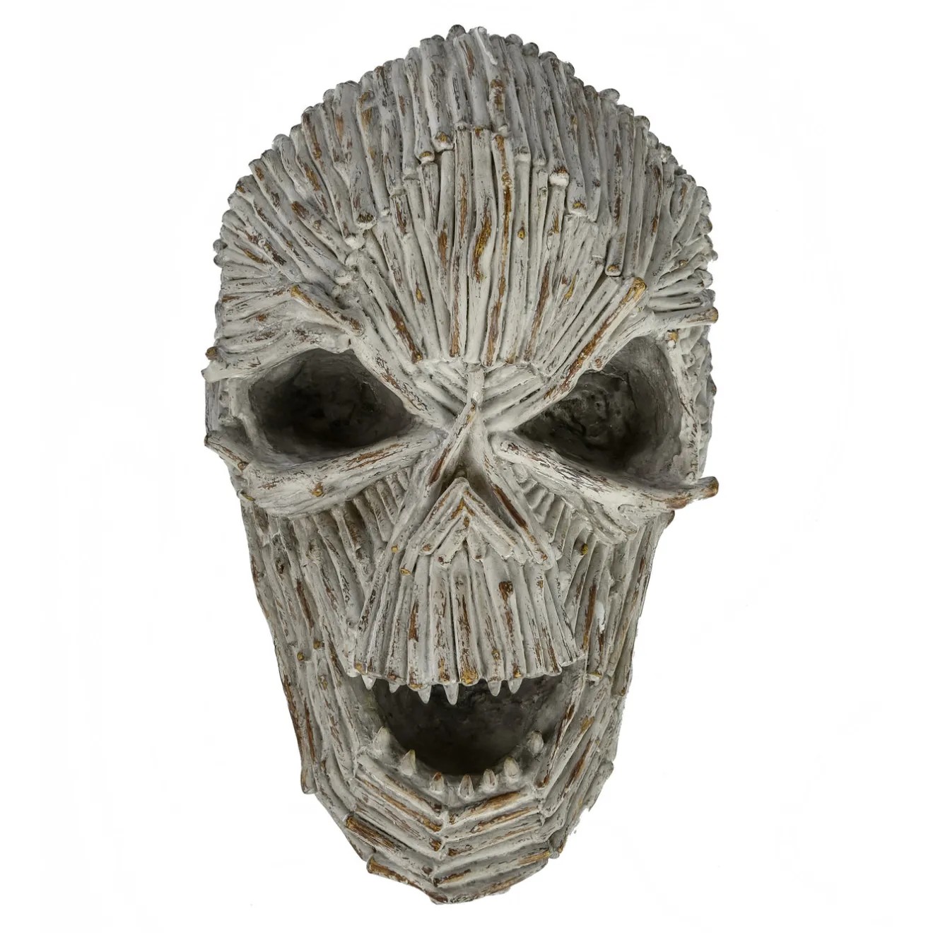 Discount 15 in. Halloween Driftwood Ghost Tabletop Decoration Indoor Decorations