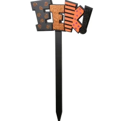 Clearance 18 in. Halloween EEK Garden Stake Outdoor Decoration Outdoor Decorations