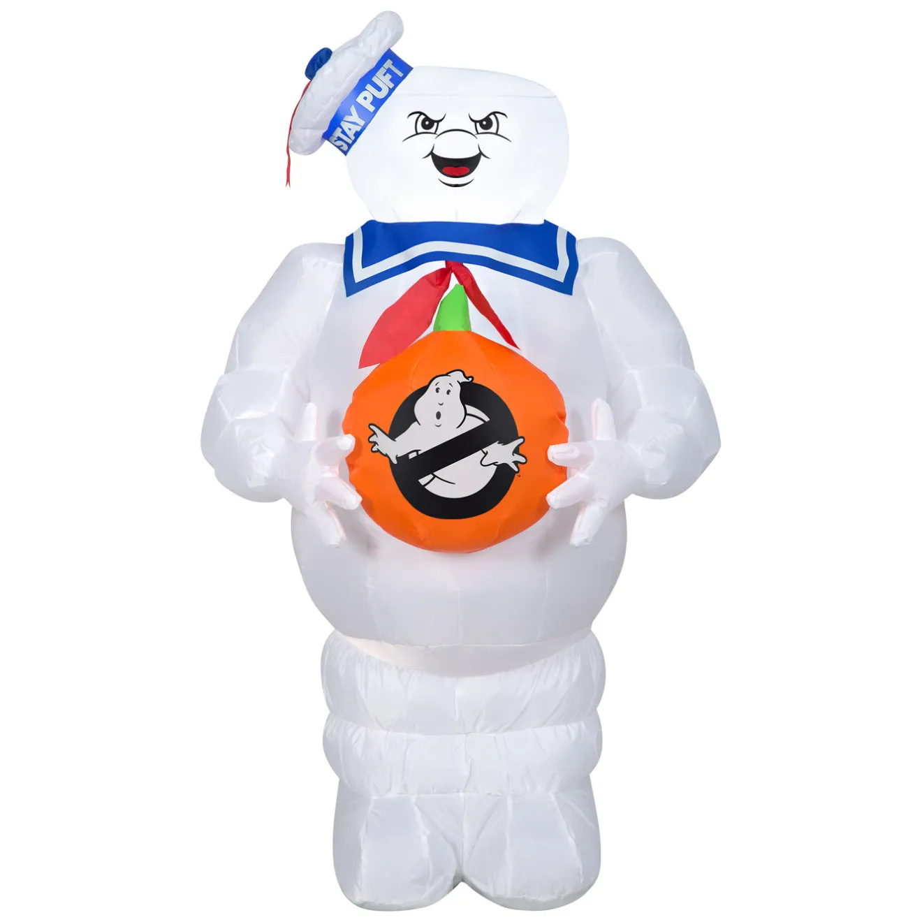 Sale 42 in. Halloween Ghostbusters Marshmallow Man Inflatable Decoration Inflatable Decorations