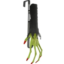 Sale 18 in. Halloween Green Zombie Arm and Hand Wreath Hanger Wreaths