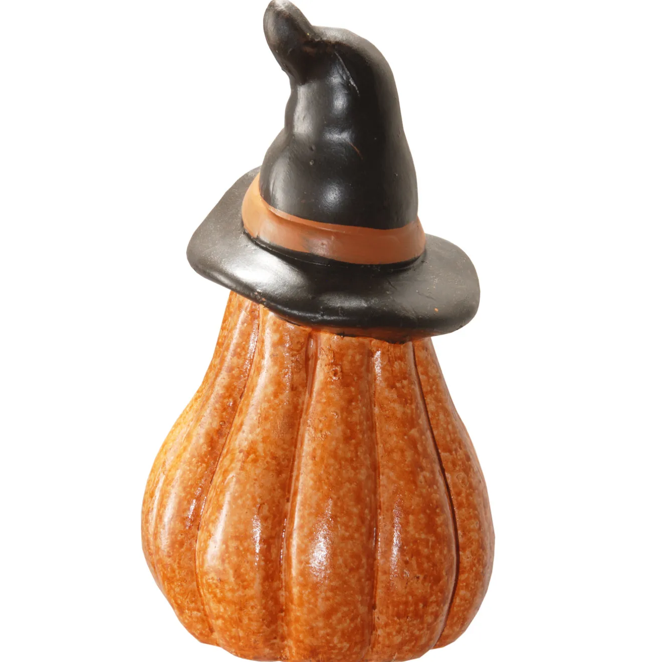 Clearance 8 in. Halloween Jack O Lantern with LED Lights Indoor Decorations