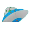 Discount 35 in. Halloween Pre-Lit Alien Spaceship Outdoor Lawn Decoration with LED Lights Outdoor Decorations