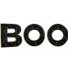 Clearance 47 in. Halloween Pre-Lit BOO Outdoor Lawn Decoration with LED Lights Outdoor Decorations