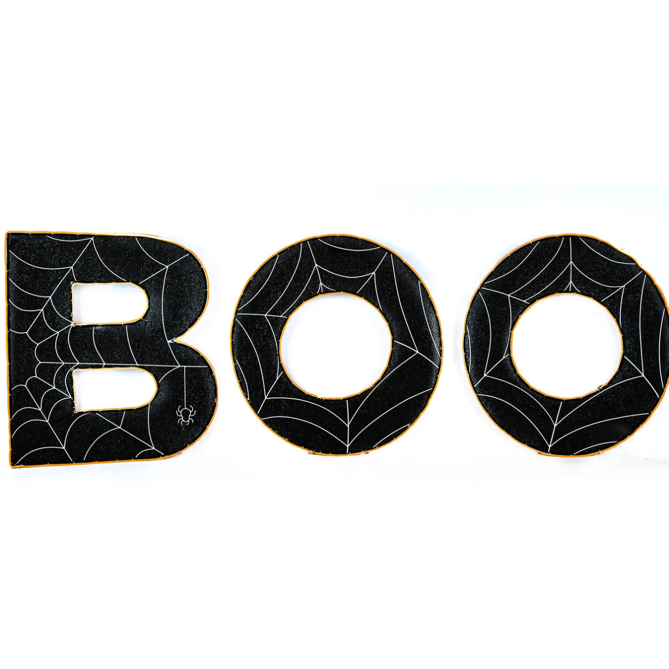 Clearance 47 in. Halloween Pre-Lit BOO Outdoor Lawn Decoration with LED Lights Outdoor Decorations