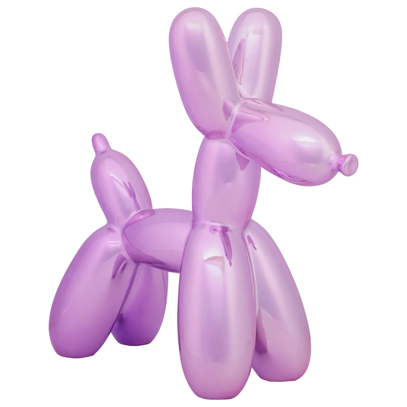 Outlet 11 in. Halloween Purple Balloon Dog Figurine Indoor Decorations