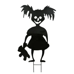 Online 38 in. Halloween Scary Girl Garden Stakes Outdoor Lawn Decoration Outdoor Decorations