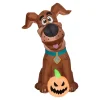 Hot 42 in. Halloween Scooby Doo Inflatable Decoration Inflatable Decorations