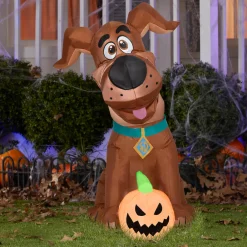Hot 42 in. Halloween Scooby Doo Inflatable Decoration Inflatable Decorations