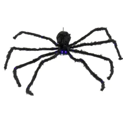 Sale 50 in. Halloween Spider with LED Lights Indoor Decorations