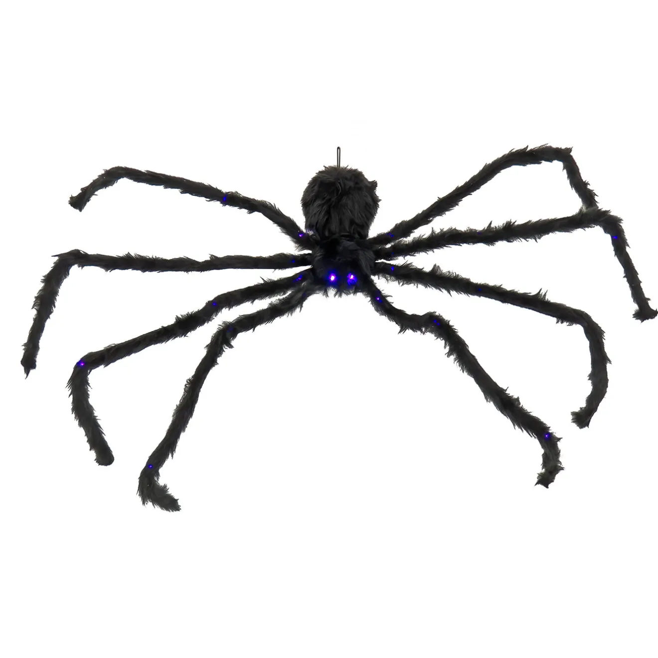 Sale 50 in. Halloween Spider with LED Lights Indoor Decorations