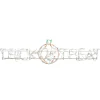 Hot 52 in. Halloween Trick or Treat Lighted Sign Decoration with LED Lights Sign Decorations