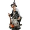 Online 18 in. Halloween Witch Holding Black Cane Table Decoration Indoor Decorations