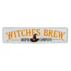 Outlet 31 in. Halloween Witches Brew Drink Company Hanging Wall Decoration Sign Decorations