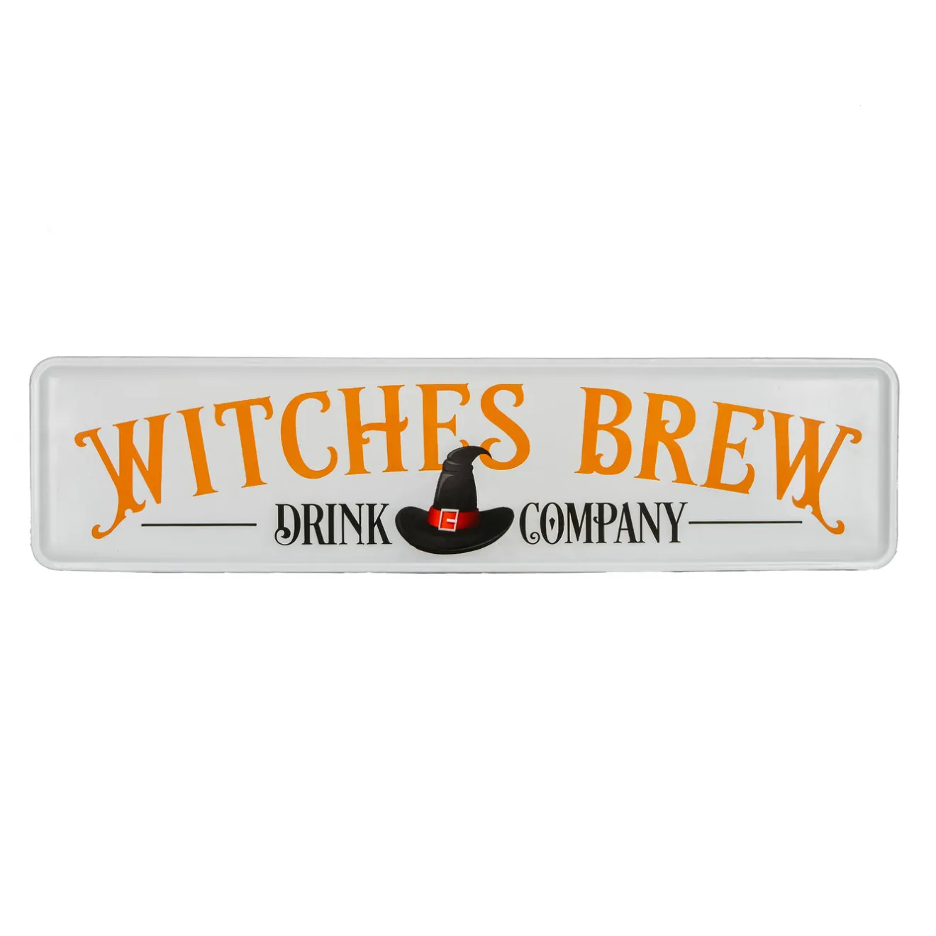 Outlet 31 in. Halloween Witches Brew Drink Company Hanging Wall Decoration Sign Decorations