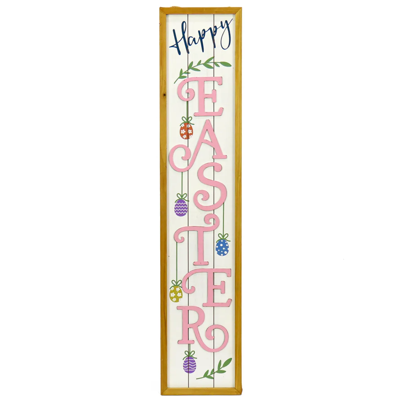New 43 in. Happy Easter Sign Porch Decoration Outdoor Decorations