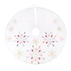 Online 54 in. HGTV Home Collection Embroidered Boho Tree Skirt Tree Skirts & Collars